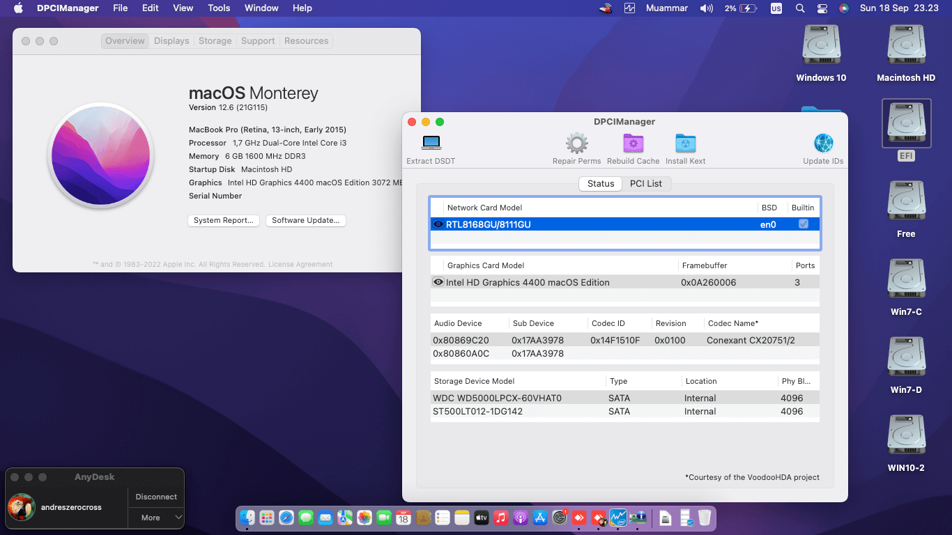 Lenovo G40 70 [Haswell   Intel HD 4400 + PS2]   OpenCore 1